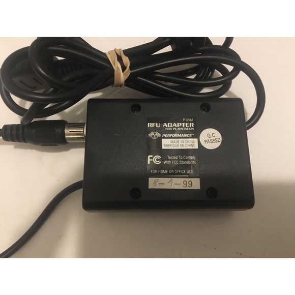 Vintage performance brand RFU adapter for Sony PlayStation model P-056F - Picture 3 of 3